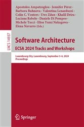 Book cover of Software Architecture. ECSA 2024 Tracks and Workshops by Apostolos Ampatzoglou