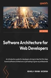 Book cover of Software Architecture for Web Developers by Mihaela Roxana Ghidersa