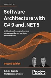 Book cover of Software Architecture with C# 9 and .NET 5 (2nd ed.) by N/A