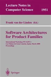 Book cover of Software Architectures for Product Families by Frank van der Linden
