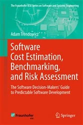 Book cover of Software Cost Estimation, Benchmarking, and Risk Assessment by Adam Trendowicz