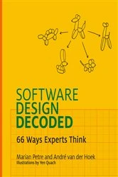 Book cover of Software Design Decoded by Marian Petre