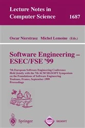 Book cover of Software Engineering - ESEC/FSE '99 by Oskar Nierstrasz