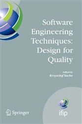Book cover of Software Engineering Techniques: Design for Quality by Krzysztof Sacha