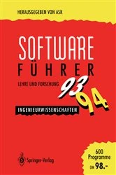Book cover of Software-FÃ¼hrer â€™93/â€™94 Lehre und Forschung by V. Markert