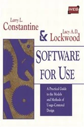 Book cover of Software for Use by Larry L. Constantine