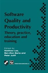 Book cover of Software Quality and Productivity by M. Lee
