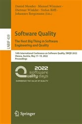 Book cover of Software Quality: The Next Big Thing in Software Engineering and Quality by Daniel Mendez