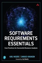 Book cover of Software Requirements Essentials by Karl Wiegers