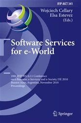 Book cover of Software Services for e-World by Wojciech Cellary