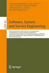Book cover of Software, System, and Service Engineering by Aleksander Jarzębowicz