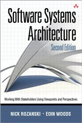 Book cover of Software Systems Architecture (2nd ed.) by Nick Rozanski