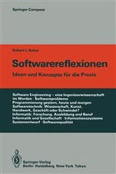 Book cover of Softwarereflexionen by Robert L. Baber