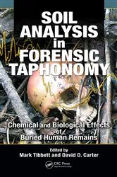 Book cover of Soil Analysis in Forensic Taphonomy by Mark Tibbett