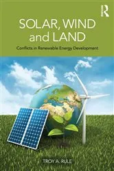 Book cover of Solar, Wind and Land by Unknown