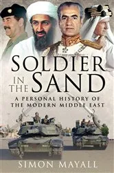 Book cover of Soldier in the Sand by Simon Mayall