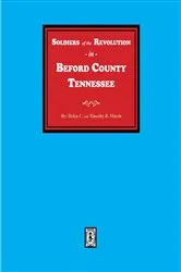 Book cover of Soldiers of the Revolution in Bedford County, Tennessee by Marsh