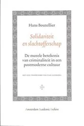 Book cover of Solidariteit en slachtofferschap by Hans Boutellier