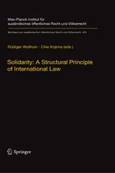 Book cover of Solidarity: A Structural Principle of International Law by Unknown