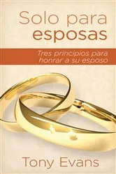 Book cover of Solo para esposas by Tony Evans