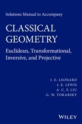 Book cover of Solutions Manual to Accompany Classical Geometry by Unknown