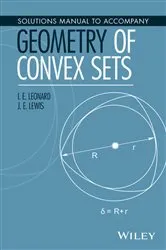 Book cover of Solutions Manual to Accompany Geometry of Convex Sets by Unknown