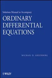 Book cover of Solutions Manual to accompany Ordinary Differential Equations by Michael D. Greenberg