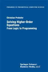 Book cover of Solving Higher-Order Equations by Christian Prehofer