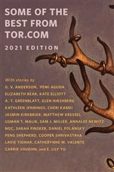 Book cover of Some of the Best of Tor.com 2021 by G. V. Anderson