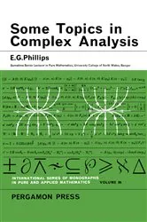 Book cover of Some Topics in Complex Analysis by E. G. Phillips