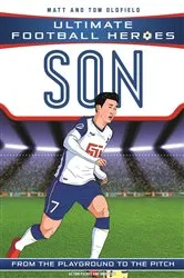 Book cover of Son Heung-min (Ultimate Football Heroes - the No. 1 football series) by Matt & Tom Oldfield