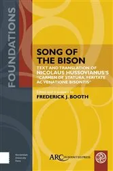 Book cover of Song of the Bison by Frederick J. Booth