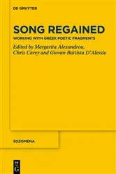 Book cover of Song Regained by Margarita Alexandrou