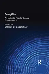 Book cover of SongCite by William D. Goodfellow