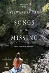 Book cover of Songs for the Missing by Stewart O'Nan