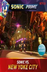 Book cover of Sonic vs. New Yoke City by Kiel Phegley