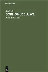 Book cover of Sophokles Aias by Sophocles
