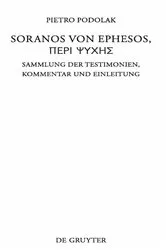Book cover of Soranos von Ephesos, Peri psyches by Pietro Podolak