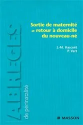 Book cover of Sortie de maternité et retour à domicile du nouveau-né by Jean-Michel Hascoët