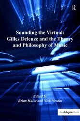 Book cover of Sounding the Virtual: Gilles Deleuze and the Theory and Philosophy of Music by Nick Nesbitt