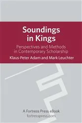 Book cover of Soundings in Kings by Klaus-Peter Adam