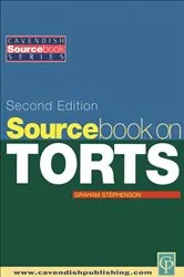 Book cover of Sourcebook on Tort Law 2/e by Graham Stephenson
