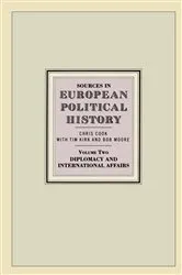 Book cover of Sources in European Political History by Chris Cook
