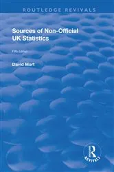 Book cover of Sources of Non-official UK Statistics by D. Mort