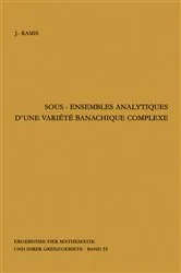 Book cover of Sous-ensembles analytiques d'une variete banachique complexe by Jean-Pierre Ramis