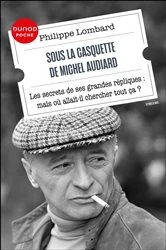 Book cover of Sous la casquette de Michel Audiard by Philippe Lombard