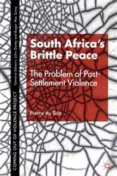 Book cover of South Africa's Brittle Peace by P. Toit