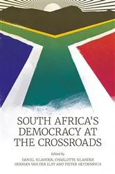 Book cover of South Africa’s Democracy at the Crossroads by Daniel Silander