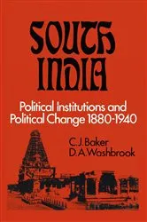 Book cover of South India by Christopher John Baker