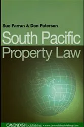 Book cover of South Pacific Property Law by Unknown